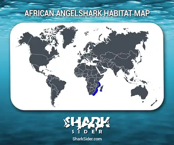 African Angelshark Habitat Map