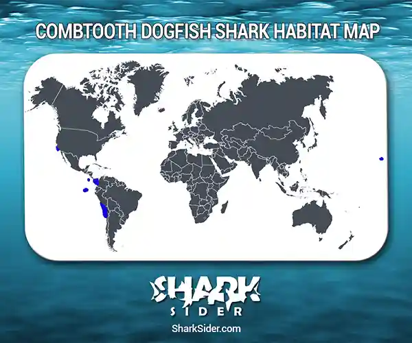 Combtooth Dogfish Shark Habitat Map
