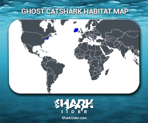 Ghost Catshark Habitat Map