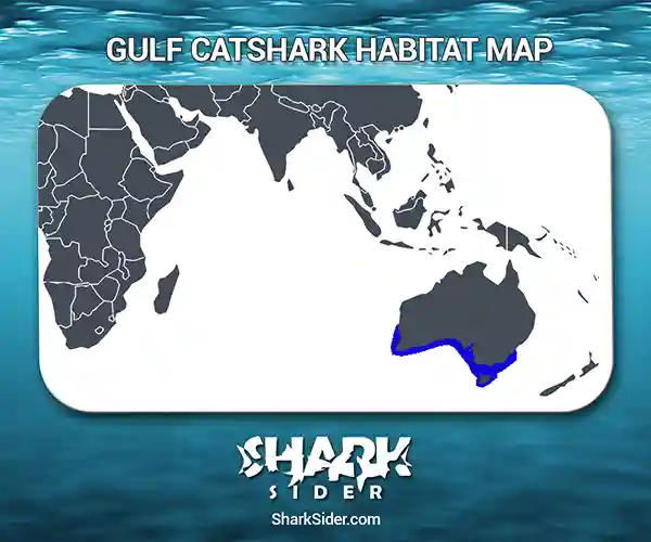 Gulf catshark Habitat Map