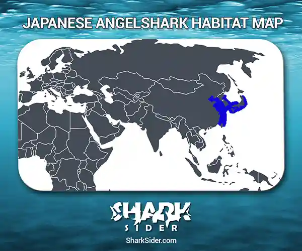 Japanese Angelshark Habitat Map