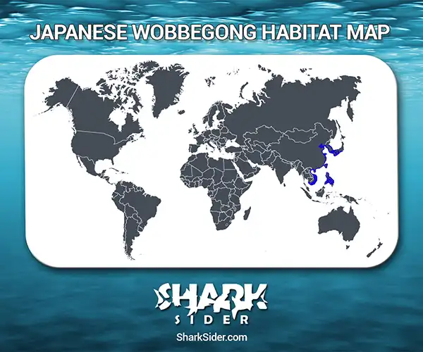 Japanese Wobbegong Habitat Map