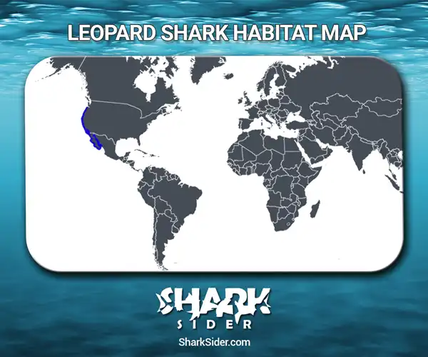 Leopard Shark Habitat Map
