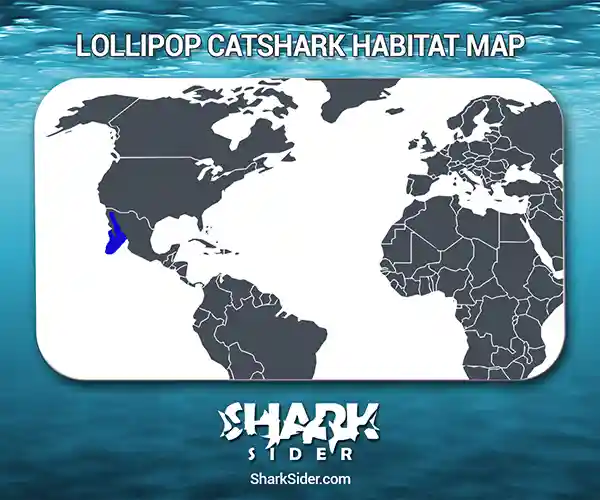 Lollipop Catshark Habitat Map