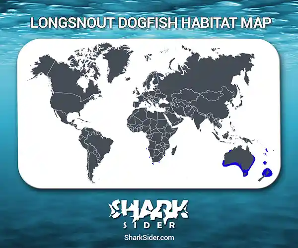 Longsnout Dogfish Habitat Map