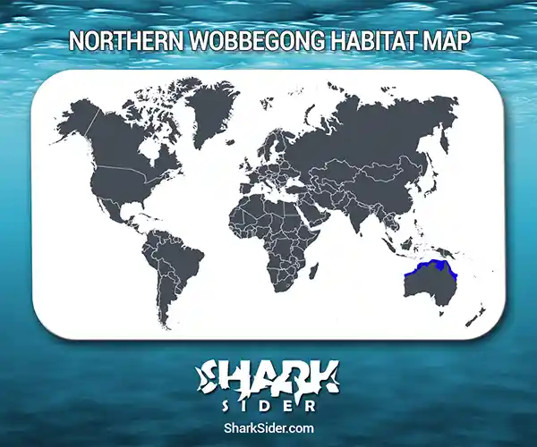 Northern Wobbegong Habitat Map