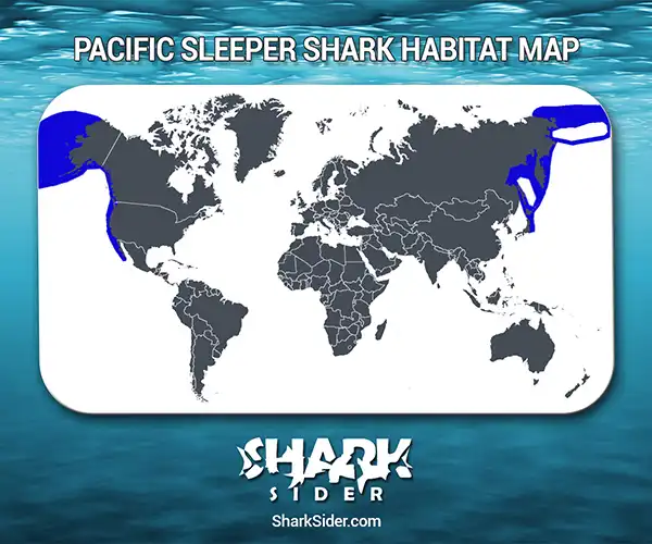 Pacific Sleeper Shark Habitat Map