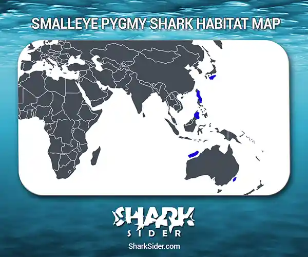 Smalleye Pygmy Shark Habitat Map