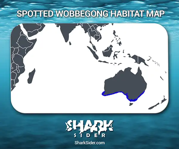 Spotted Wobbegong Habitat Map
