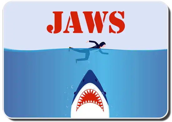 Jaws Movie Poster Image